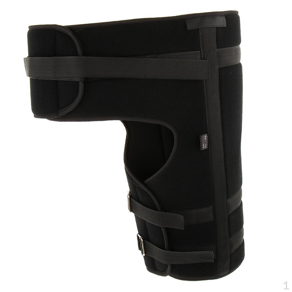 Adjustable Black Groin Thigh Hip Support