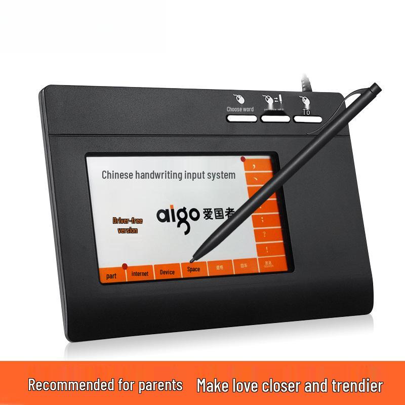 Universal Handwritten Keyboard Pad for Seniors: Driver-Free, Large Screen, Desktop/Laptop Compatible