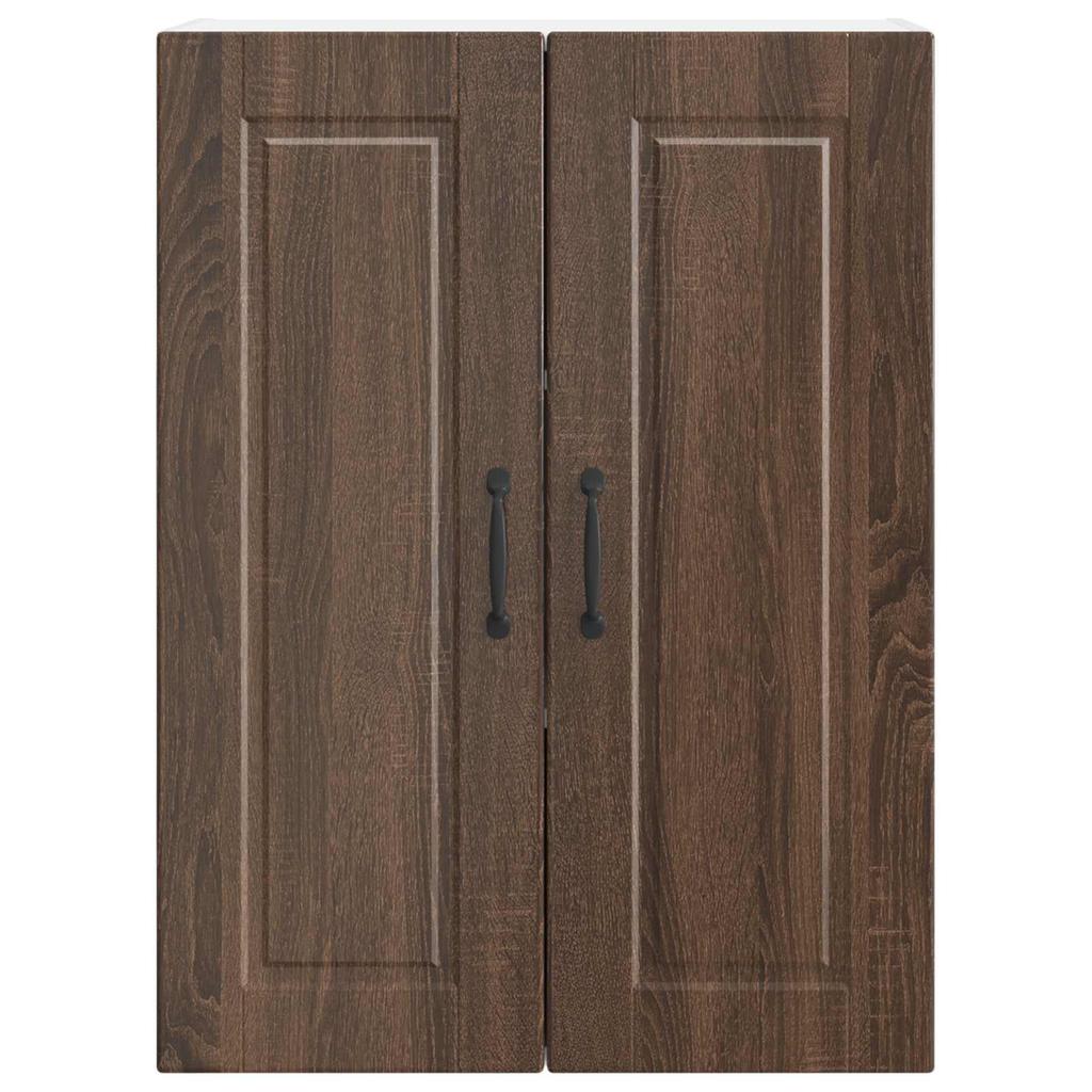 Wall Cabinet PORTO Brown Oak Effect 60 x 31 x 80 cm