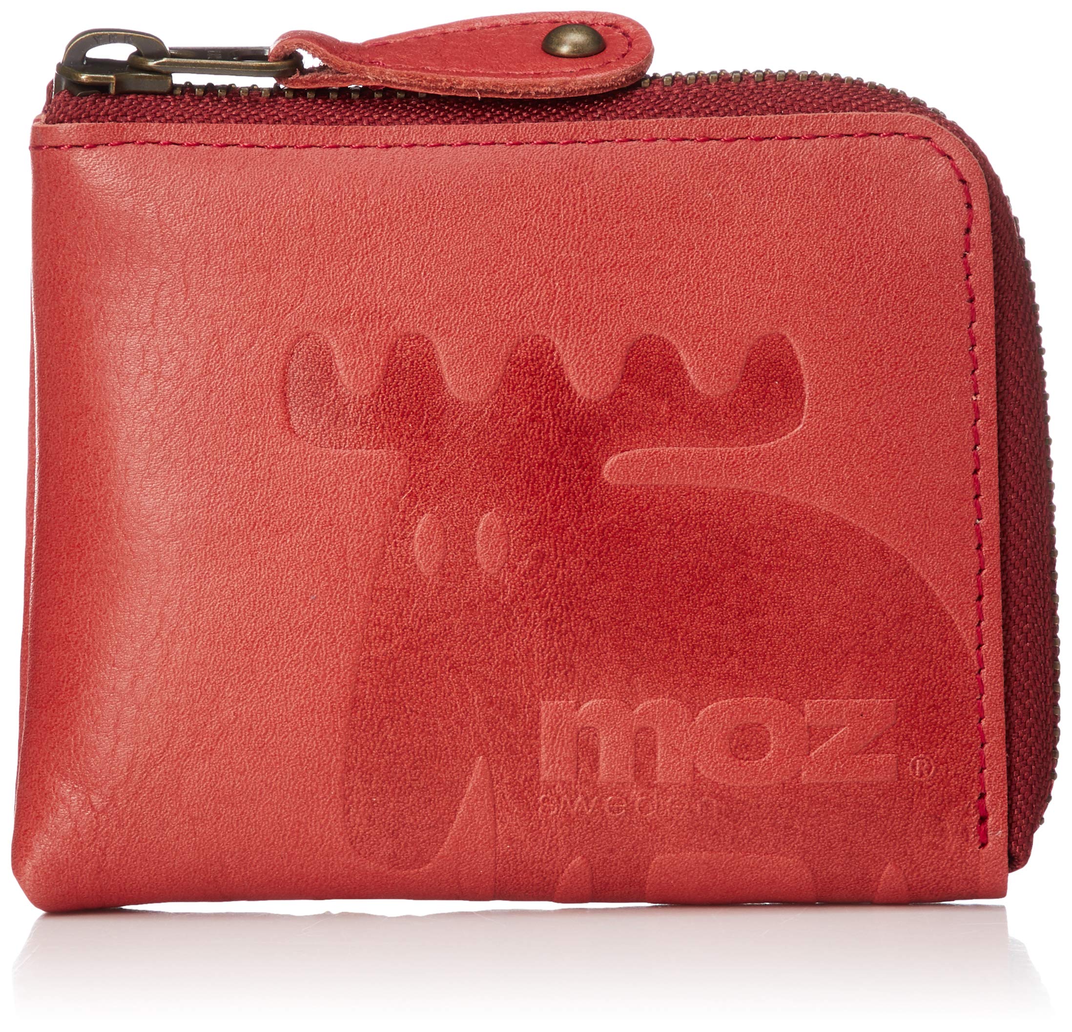 

Bifold Wallet Elk Red [Mozu] ELK-ZNWE Women s червоний