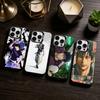 Toji Fushiguro Jujutsu Kaisen Phone Case For iPhone 17,16,15,14,13,12,11 Plus,Pro Max,XS,Colored Silver Phone Case