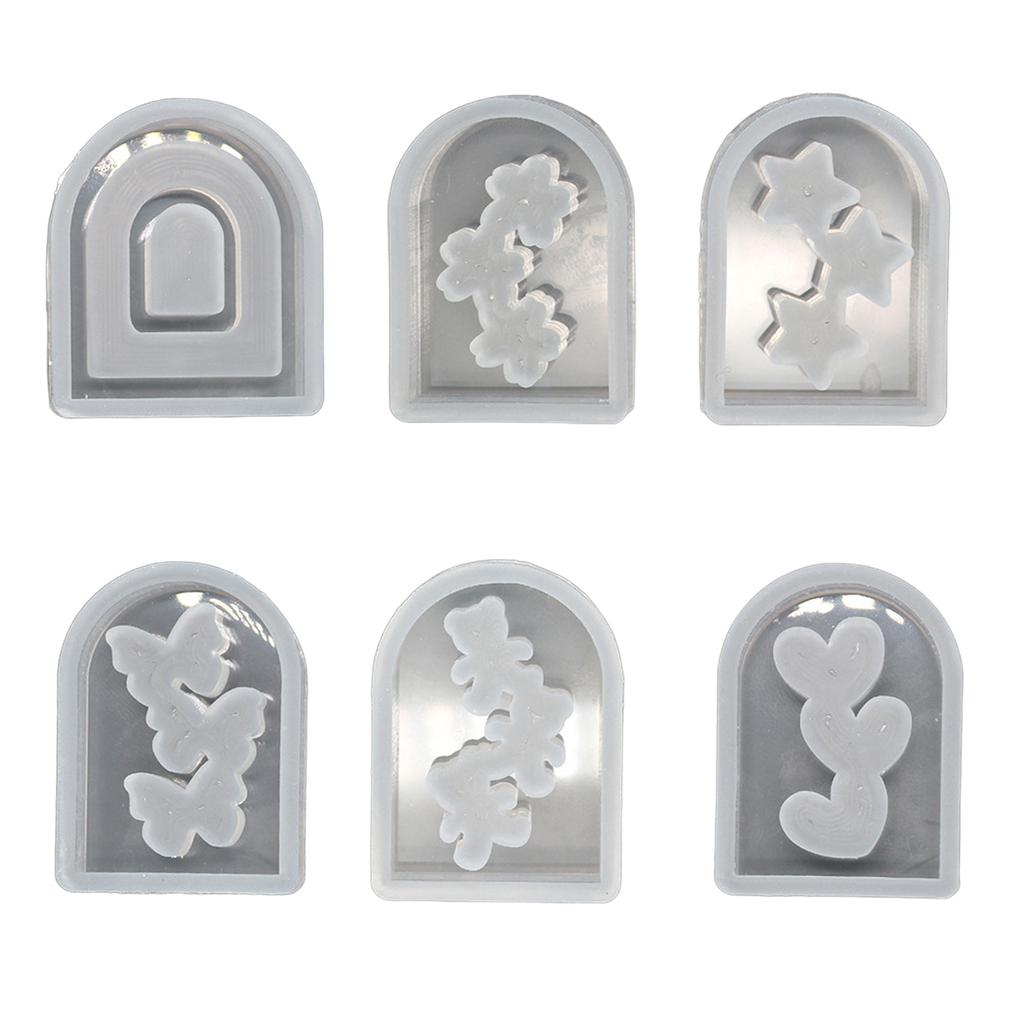 Praktische Silikonform, praktische Auto-Ornamente-Form, Epoxidharz-Schmuckanhänger-Herstellungsformen für Heimwerker