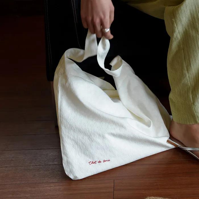 PETAL JACQUARD BAG [IVORY]