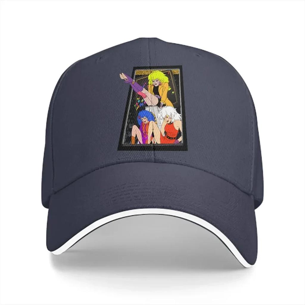 Jem And The Holograms Multicolor Hat Peaked Unisex Cap Team Casual Visor Protection Hats