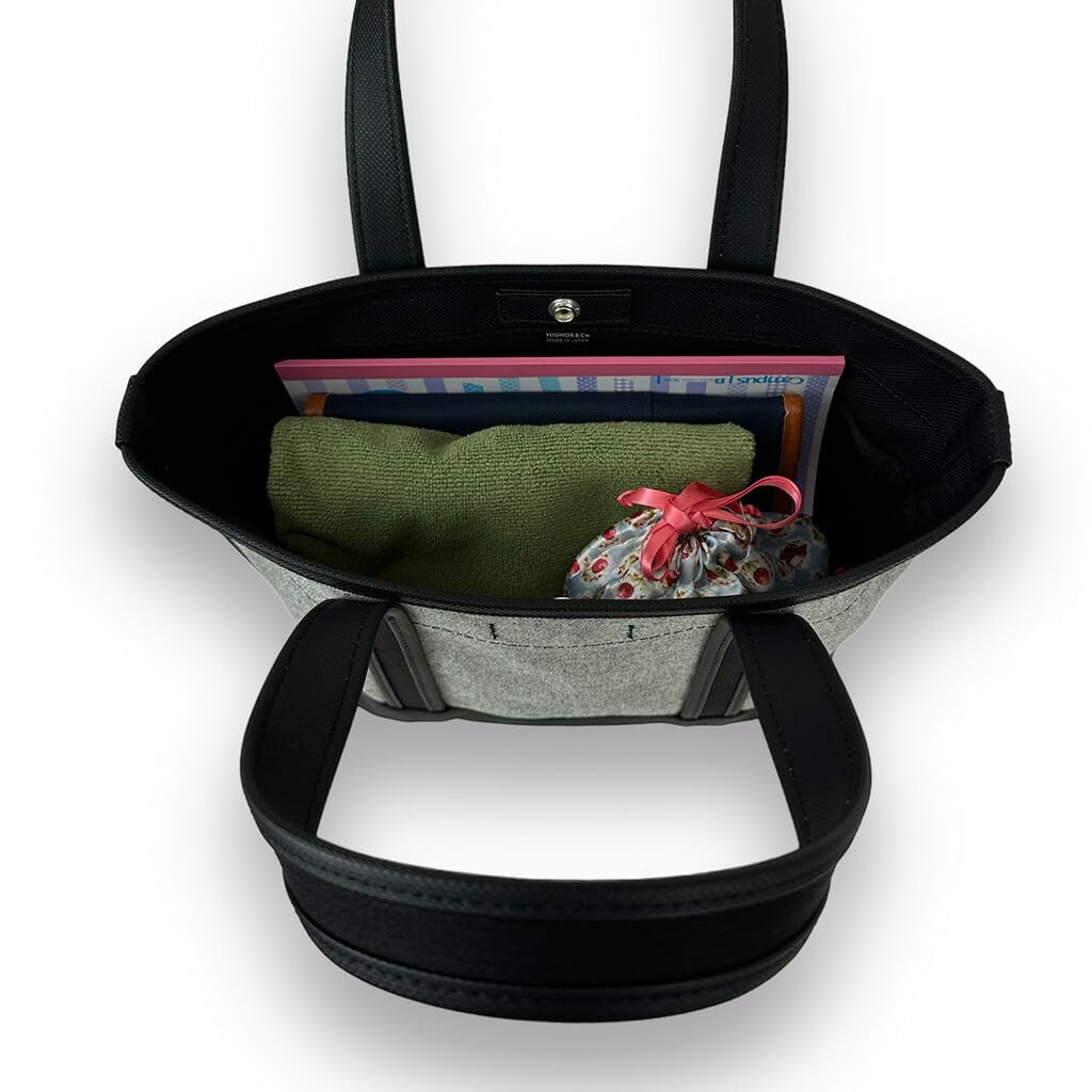 Porter Boyfriend Tote Chambray Tote Size Bag, S, 877-18541, Beige/40