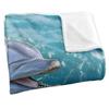 JQ Licensing Jlo Silky Dolphin Jumpers Supersoft Blanket
