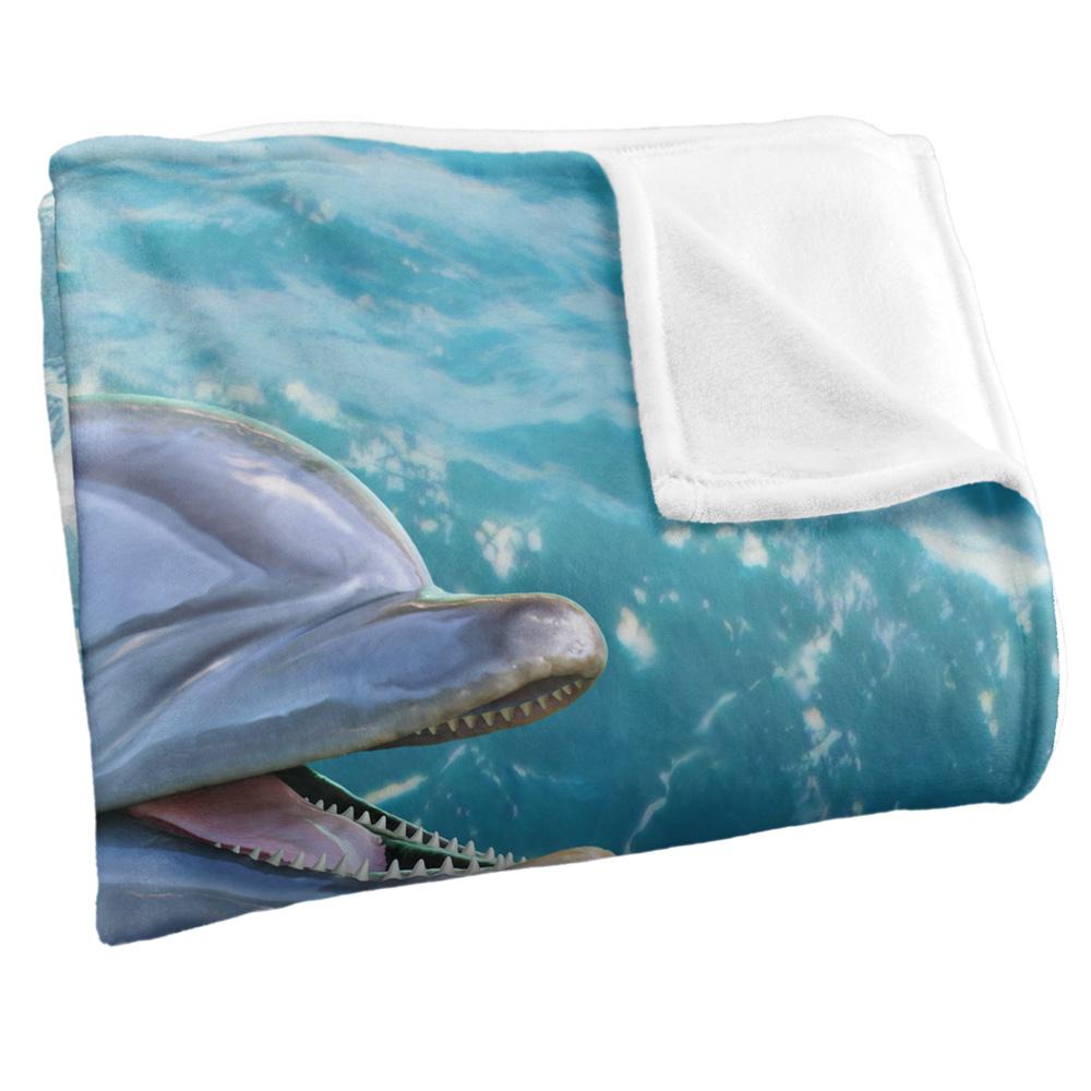JQ Licensing Jlo Silky Dolphin Jumpers Supersoft Blanket