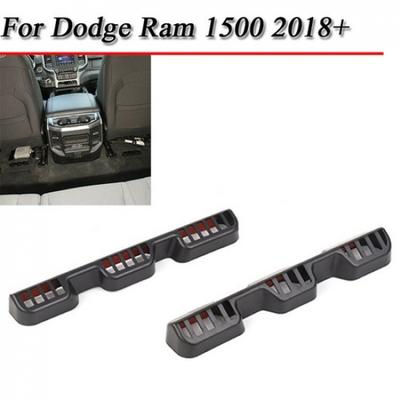 For Dodge Ram 1500 2018+ Under Seat Air Vent Outlet Protector Accessories Black
