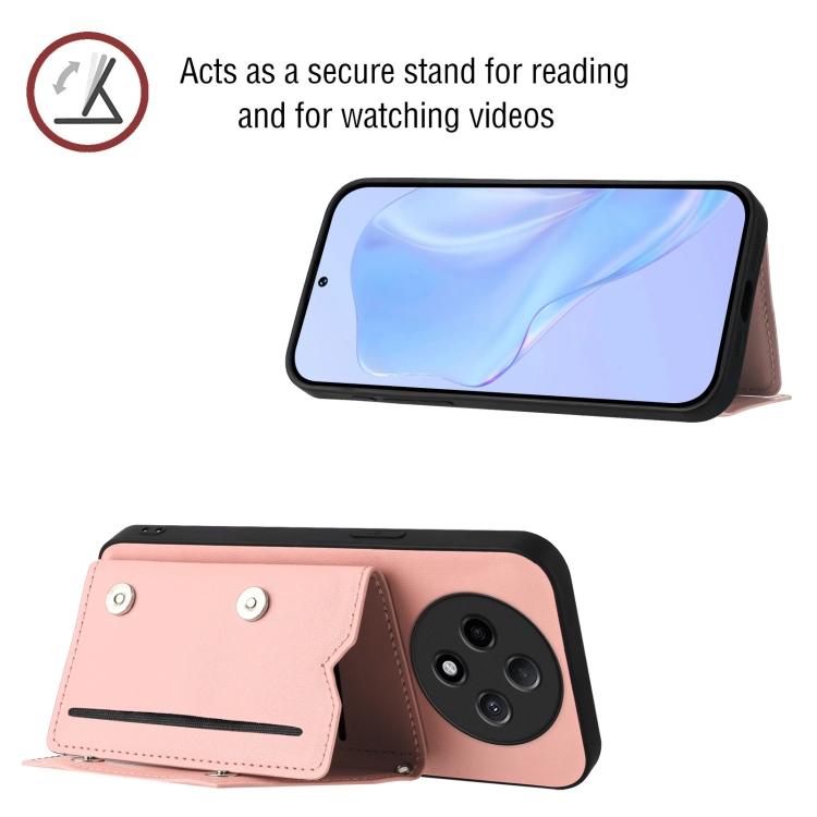 Handyhülle mit vier Kartenfächern und Handschlaufe, fühlt sich an wie Haut