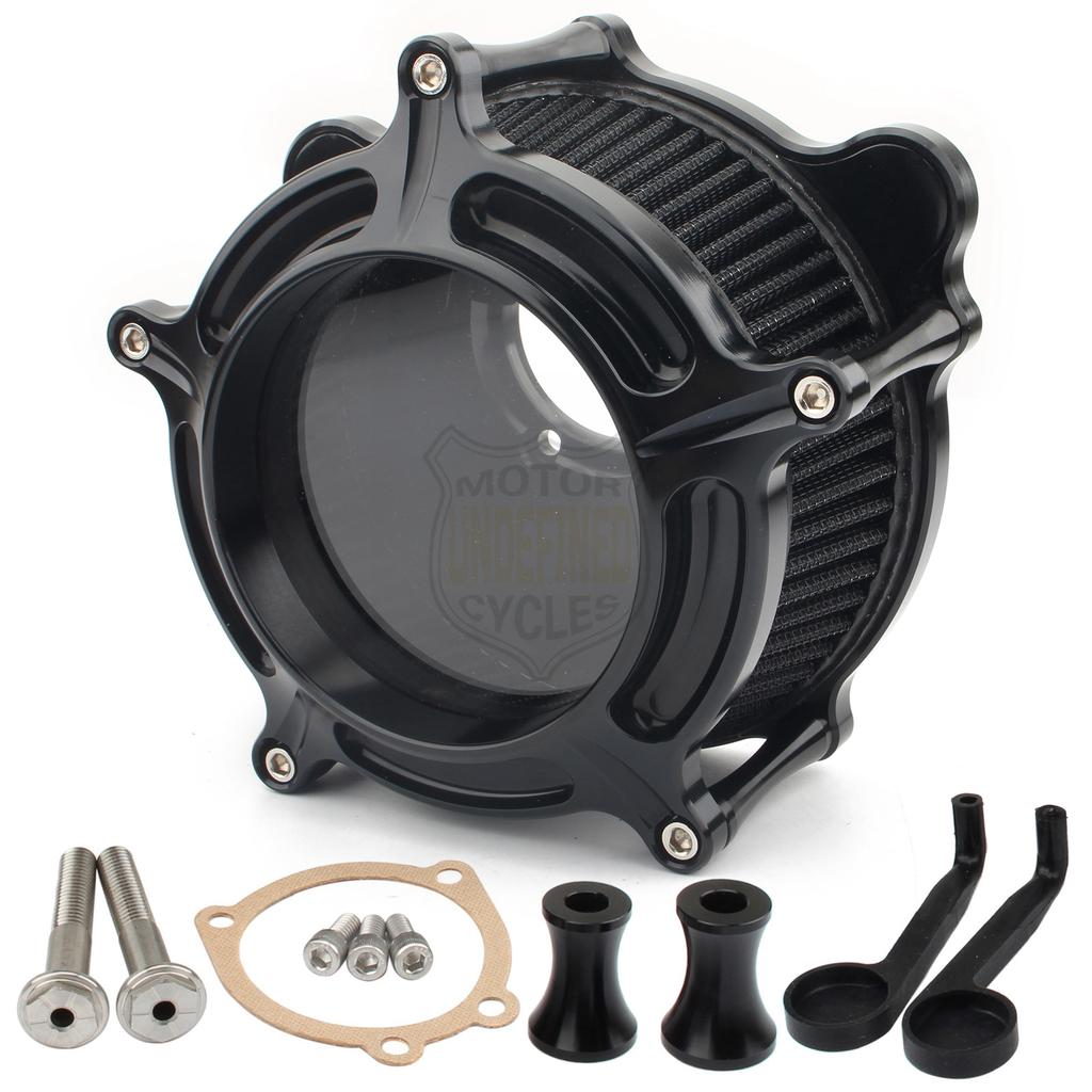 Air Cleaner Filter Intake For Harley Twin Cam EVO Dyna Softail FXST Touring Road King Street Glide 1993-1999 Motorcycle Clear