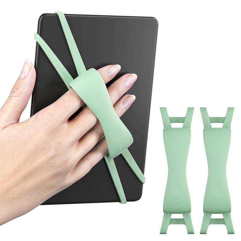 Anti-Slip Silicone Soft Hand Strap Grip For 4.7-8" Kindle Ereaders Tablet For Kindle Kobo Lenovo Sony Kindle E-Book Tablet Stand