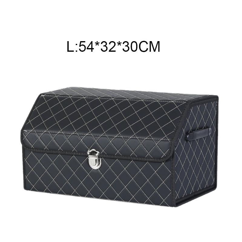 Collapsible Car Storage Organizer Box With Lid - Portable Multipurpose Car Trunk Boxs For Shopping Camping Picnic Waterproof Bag