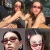 New Vintage Oval Sunglasses Women Men Brand Ellipse Sun Glasses Female Oval Eyewear  for Male Female Eyeglasses