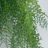 Plastic Artificial Hanging Fern Plant Realistic Fake Hanging Plants  Home Garden Decor