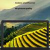 10/12/14in Phone Screen Amplifier 3D Magnifying Glass Stand Magnifier HD Video Amplifier Phone Stand Enlarged Screen Bracket