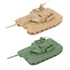 1/72 Puzzle Tank Model DIY Assemble Tracked Crawler Chariot Main Battle for Education Toy
