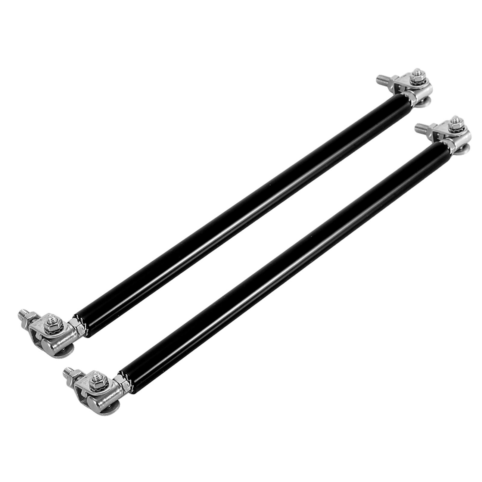 

1 пара 20 см опорная планка переднего бампера автомобиля стойки модификации автомобиля опорная штанга Black