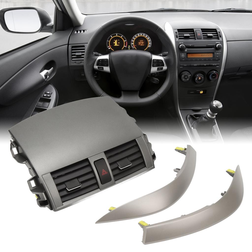 55436‑02330 Dashboard AC Air Outlet Assembly Air Vent Cover Trim 55670‑02160 Replacement For  2009‑2013