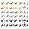 PATIKIL Round Head Rivet Kit with Single Ring for Leather Metal DIY and Multicolor 60-Piece 0.28"x0.22" Screw-Type Crafts, Crafts, Bags, Belts,