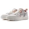 New LiNing Common 80s Slip-Resistant Cushioning Low-Top Skateboard Shoes Women's Gray White AGCU008-2