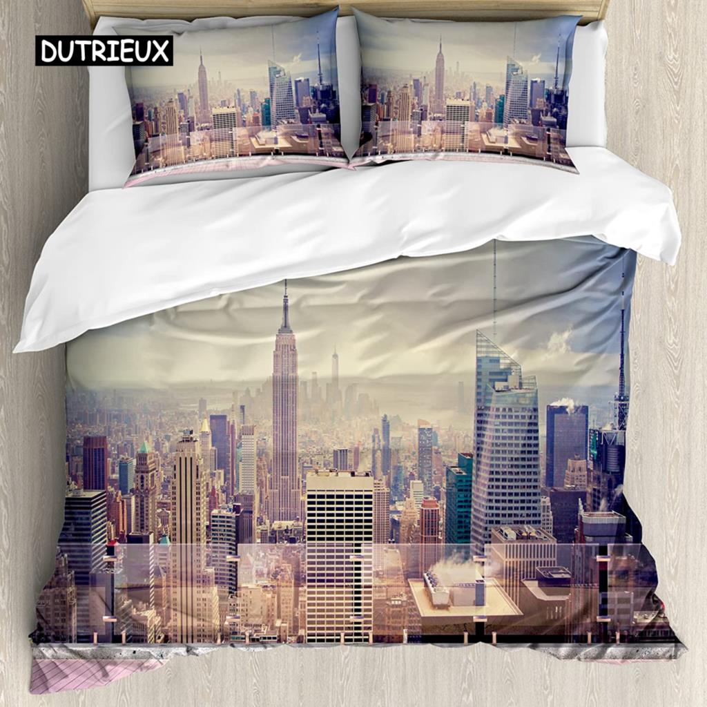 Totenkopf Bettbezug Set Einzelgröße Motte Gedruckt Gothic Stil Bettbezug, Zuckerschädel Muster Botanisches Florales Dekor Bettwäscheset