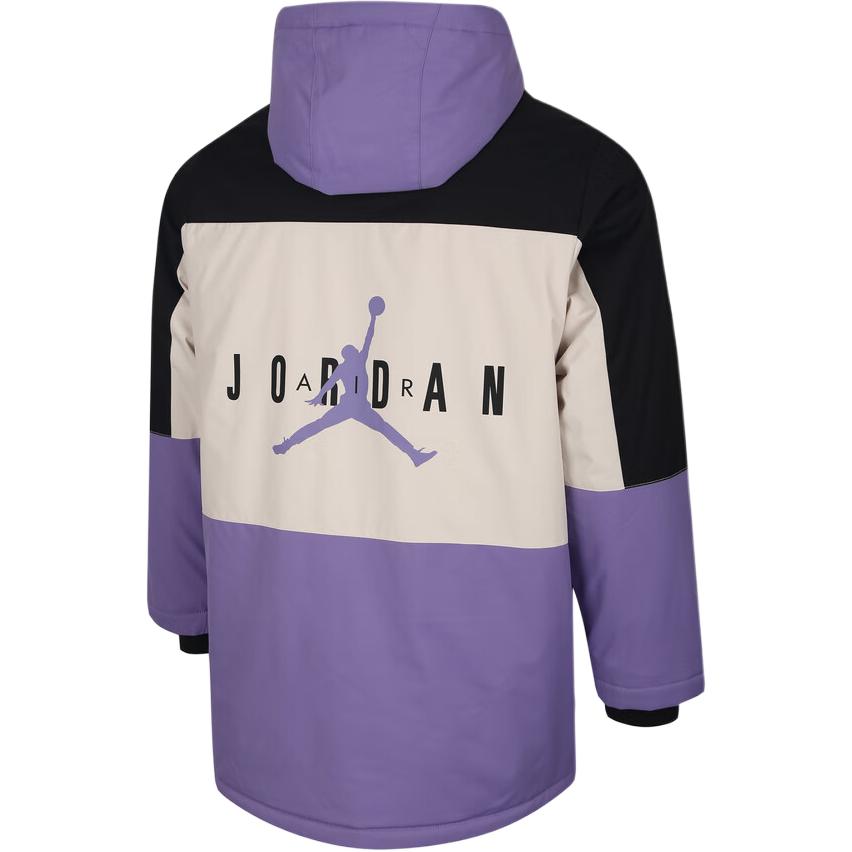 Jordan Cotton Long Hooded Color Block Jacket Kids jackets JD2542063