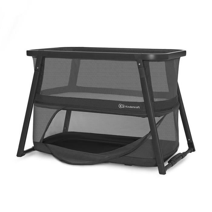 Lit De Voyage 2 En 1 Kinderkraft Sofi Plus Black
