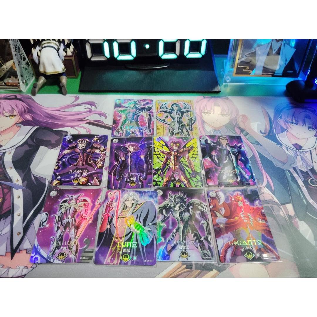 Used Saint Seiya Hades Army Hades 10 Piece Set Trading Card Overseas Official