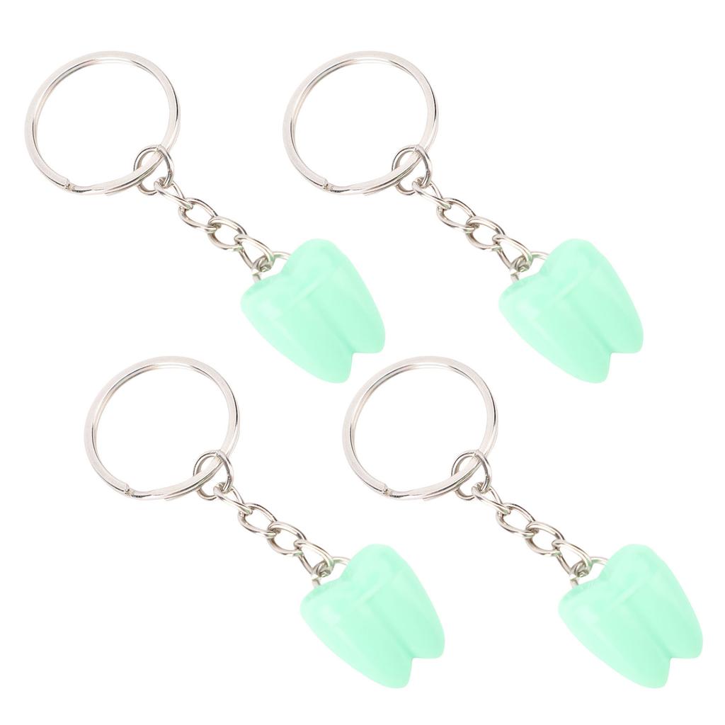 20pcs Baby Teeth Box Keychain Tooth Case Portable Milk Teeth Holder for Kids