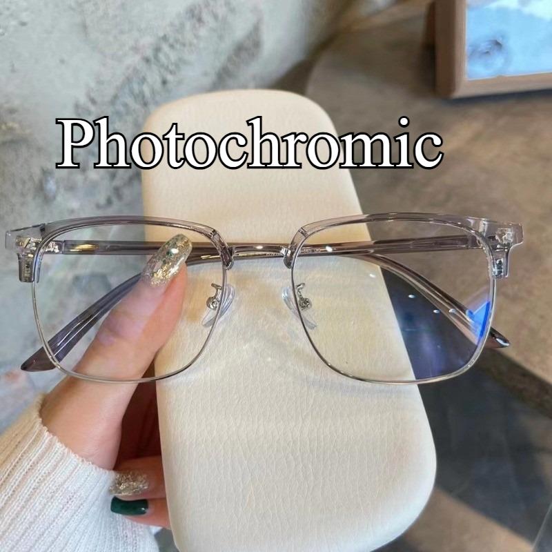 Anti-Blue Ray Pochromic Eyeglasses Anti Radiation Computer Glasses Unisex Eyewear