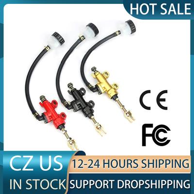 Motorrad Hinterfuß Hydraulische Bremspumpe Umbau Hinterradbrems-Hauptzylinderpumpe Für Suzuki Kawasaki Honda Yamaha