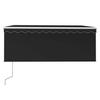 Automatic Retractable Awning with Valance 3.5x2.5 M Anthracite