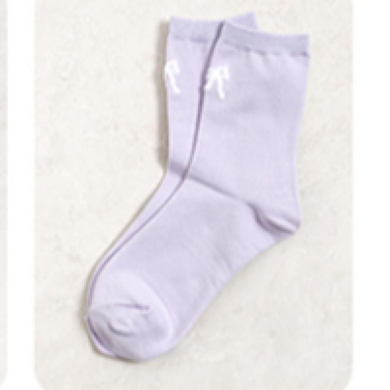 DaiSo Tactel Ribbon Point Women S Long SockS