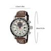 Men Fashion Luxury Watch Men's World Chronograph Business Quartz Wristwatch GZW