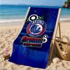 Arema Football Club Printed Microfiber Beach Towel, Soft And Absorbent, Quick-Dry, Ideal for Summer Travel, Beach Essential, Swimming Pool