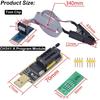 CH341A 24 25 Series EEPROM Flash BIOS USB Programmer Module +SOIC8 SOP8 Test Clip for EEPROM 93CXX/25CXX /24CXX