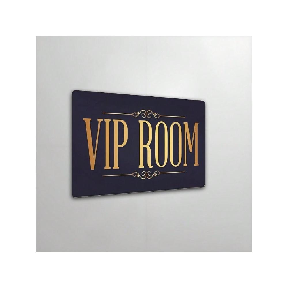 Vintage Metal Sign VIP Room Bar Wall Decor Tin Poster