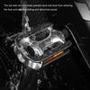 Aluminum Alloy Bicycles Pedals Nonslip Wide Flat Pedals Reflective Sheet Safety Cycling Platform Pedals for Road Bike