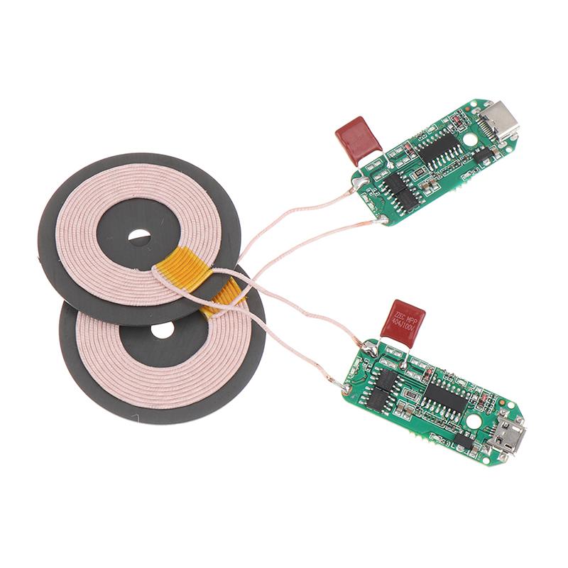 10/15 W kabelloses Ladegerät-Modul, Micro-Typ-C-Sender, PCBA-Leiterplatte, Spule