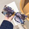 Retro Style Spice Girl Square Sunglasses Sunglasses Women In Sunscreen Street Shot Small Frame Men'S And Women'S Glasses