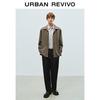 UR Men's Autumn Retro Loose Fit Long Sleeve Button Shirt