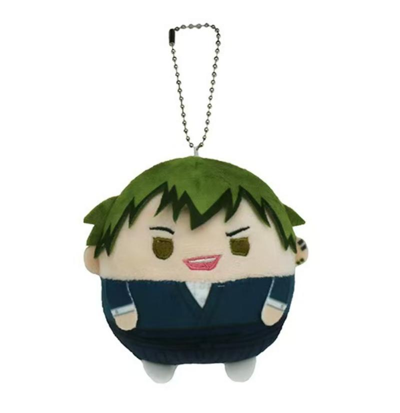 New Jujutsu Kaisen Plush Keychain 13cm Plushies Stuffed Doll Toys Fushiguro Megumi Itadori Yuji Okkotsu Yuta Zenin Naoya Choso