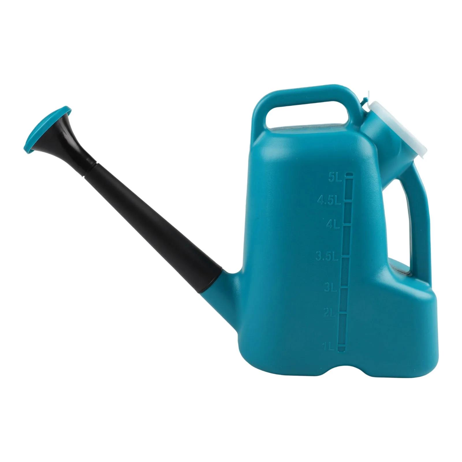 Long Mouth Watering Can Garden Watering Can For Watering Plants Three Water Flow Modes Double Handles 22.5*14*32cm синий