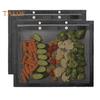 Grill Mesh Bag Non-stick Reusable Outdoor Grill Bag Heat-Resistant BBQ Grilling Accessories for Vegetables Meats Gas Charcoal Smokers Electric Grills