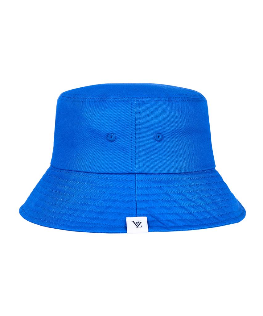 Bajal Monogram Label Color Bucket Hat Blue