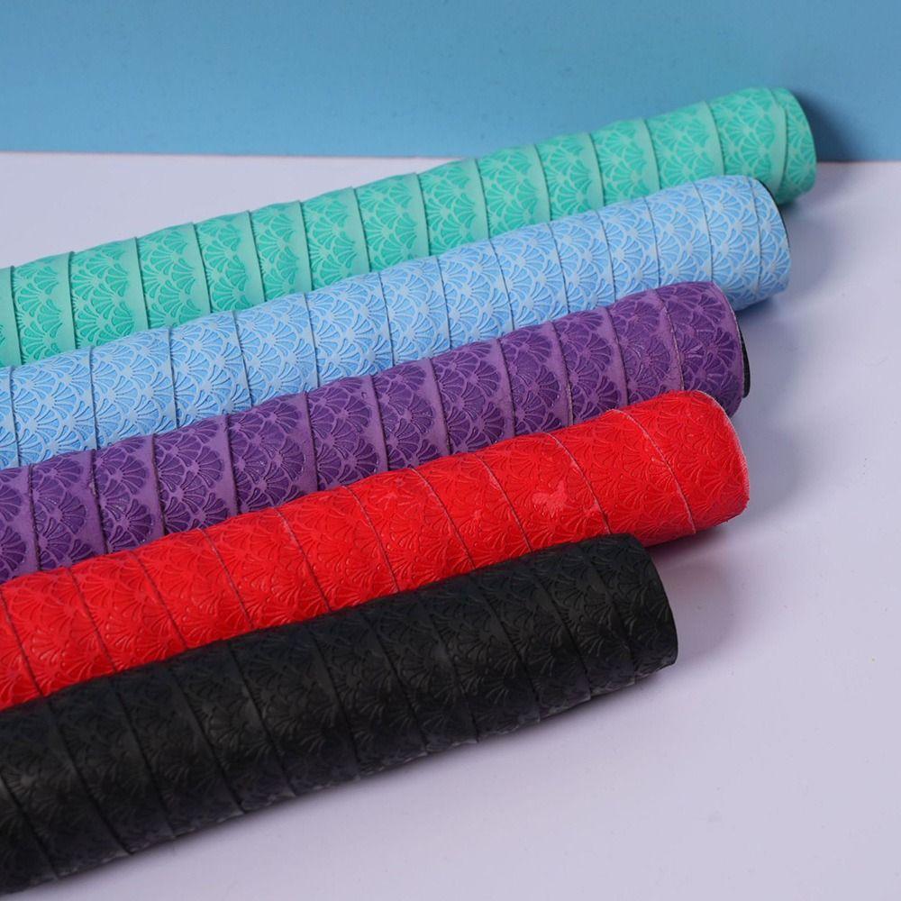 PU Badminton Racket Grips Wrap 2M Fishing Rod Sweatband Badminton Handle Wrap Tape Outdoor Sports