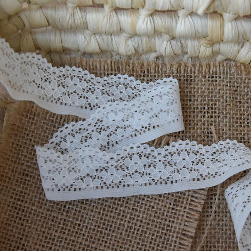 Dantelă Florală Val Elastică pentru Decorațiuni DIY