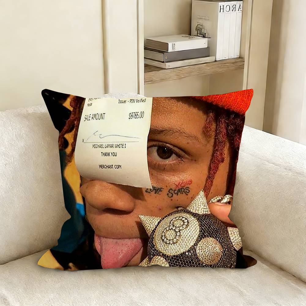 T-Trippie R-Redd Various Sizes Square Pillow Case For Car Home Bedchamber Decor
