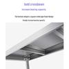 BeiYing Adjustable 4-Tier Stainless Steel Kitchen Storage Shelf