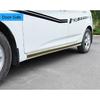Car Styling Stickers Anti Scratch Door Sill Protector Rubber Strip Carbon Fiber Car Threshold Protection Bumper Film